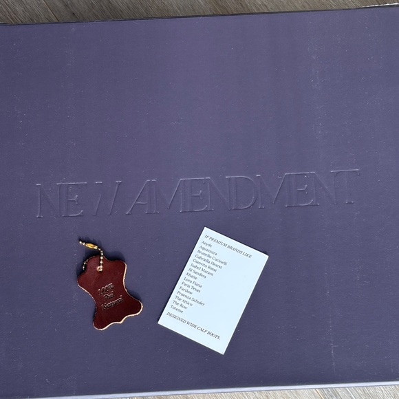 New Amendment Drotning WIDE CALF Riding Boot In Brown - Picture 10 of 10